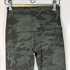 Green/brown Camouflage Lululemon pant Size 4